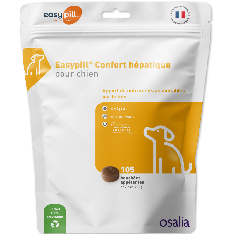 EASYPILL CHIEN CONFORT HEPAT 105 BOUCH