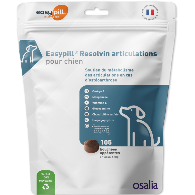 EASYPILL CHIEN RESOLV ARTICU 105 BOUCH