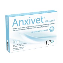 ANXIVET 500MG BT 30 GELULES