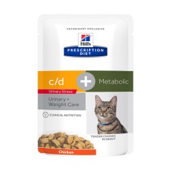 PDIET CT C/D STRESS+METABOLIC12X85G