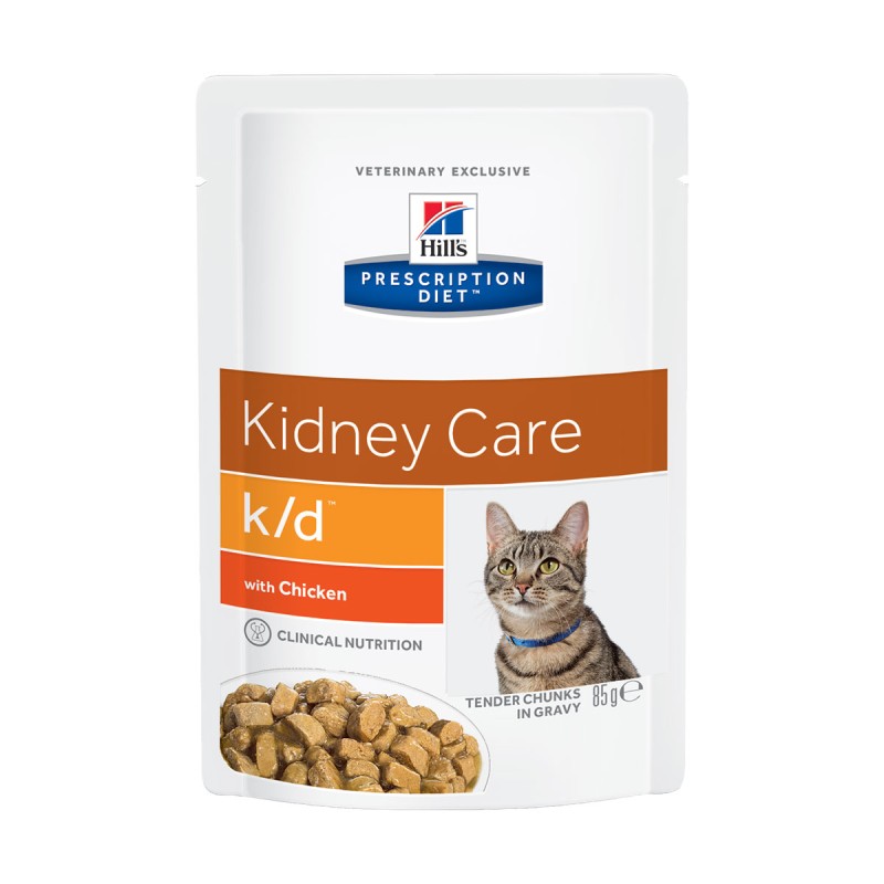 PDIET CT K/D CHICKEN SACHET 12X85G